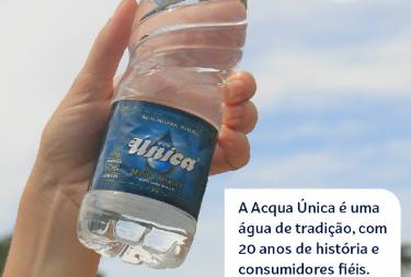 Acqua Única é uma água de tradição