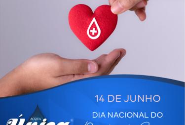 14 de junho é o Dia do Doador de Sangue