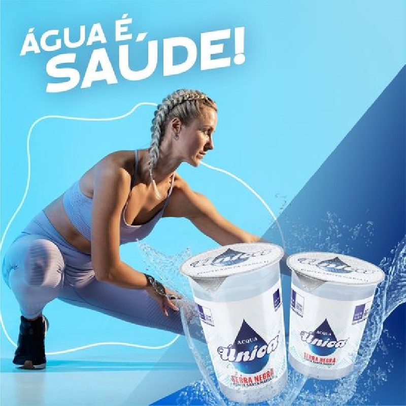 Água é, saude!