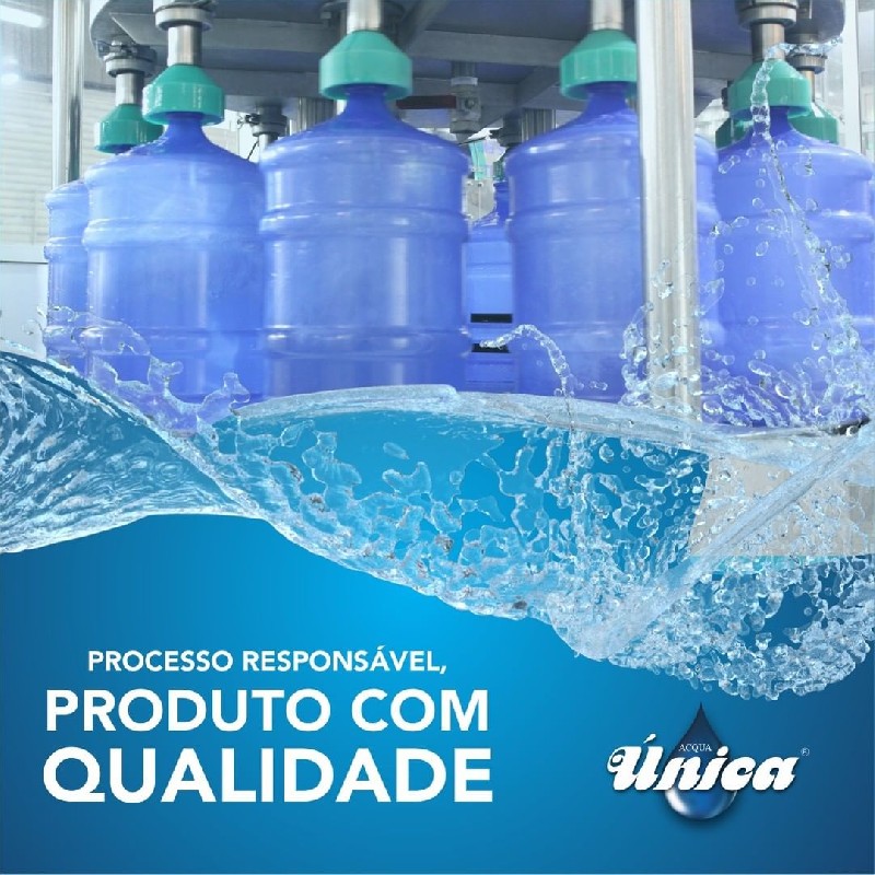 Pureza e saúde com Acqua Única!