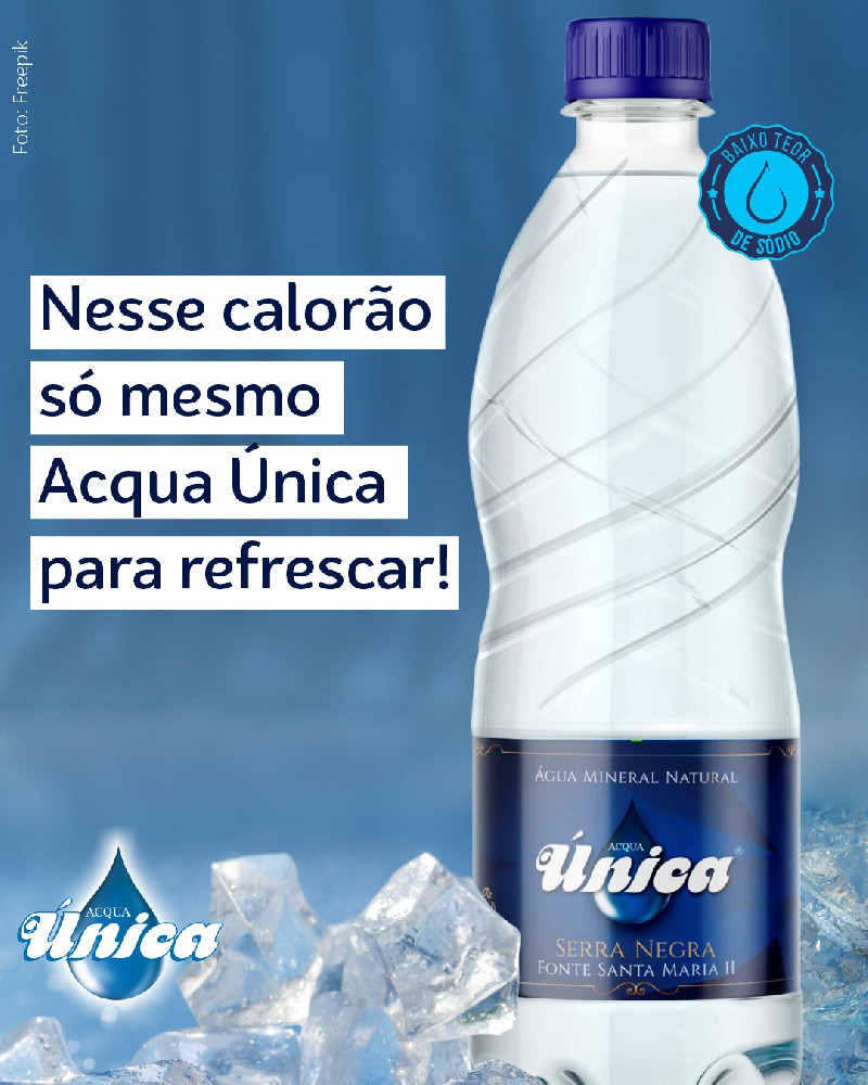 Hidrate-se com Acqua Única